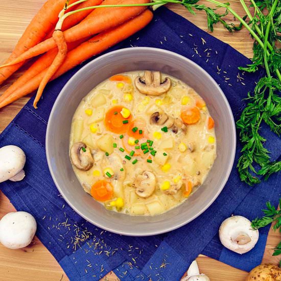 Vegan “Clam” Chowder