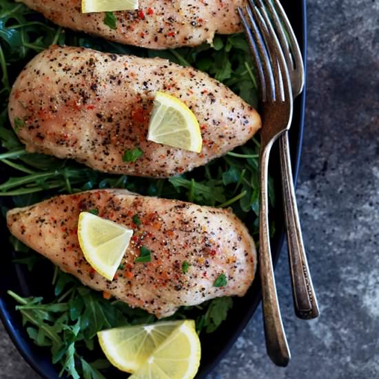 Slow Cooker Lemon Chicken