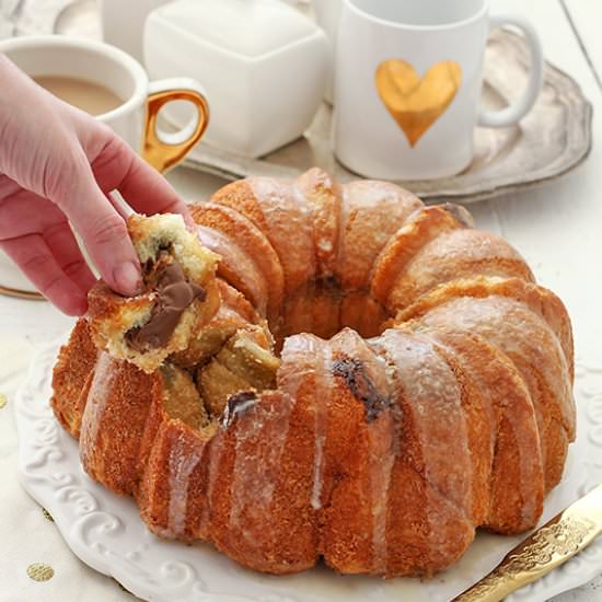Nutella filled Monkey Bread