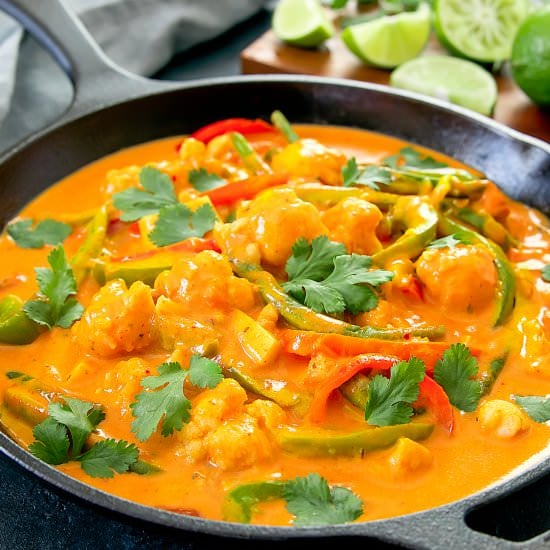 Thai Red Curry Cauliflower