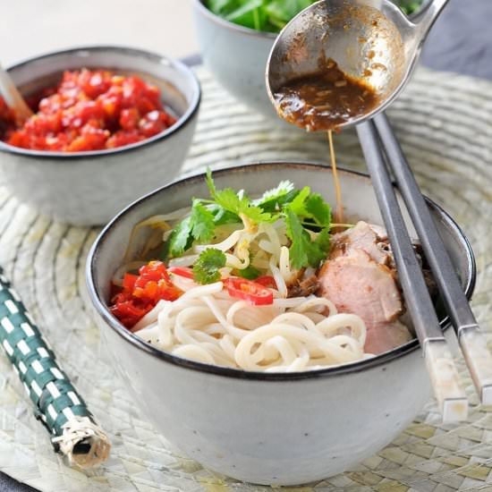Kao Lau-vietnamese noodles and pork