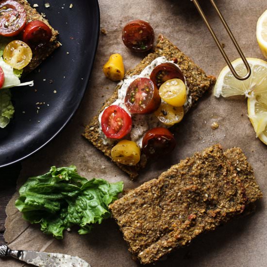 Low Carb Falafel Flatbread