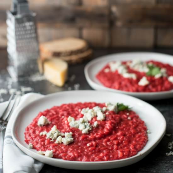 Creamy Beet Risotto