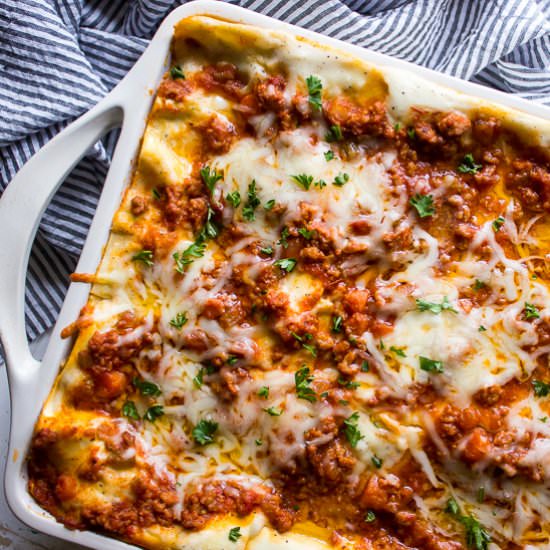 Lasagna Bolognese