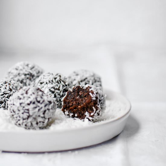 Chocolate Coconut Bliss Balls