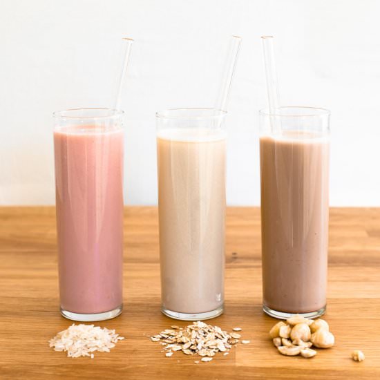 Homemade Non-Dairy Milk