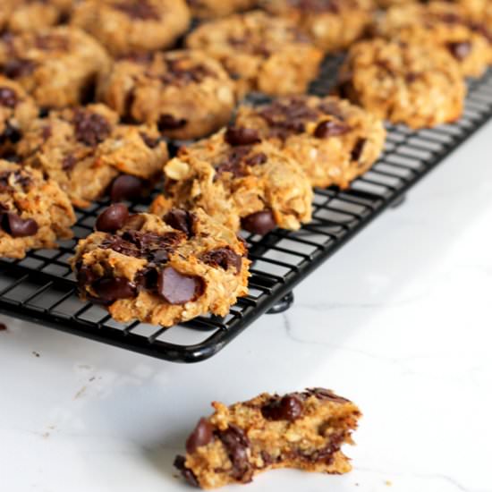 Peanut Butter Banana Oatmeal Cookie