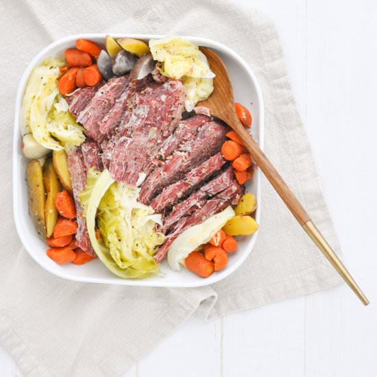 Instant Pot Corned Beef and Cabbage