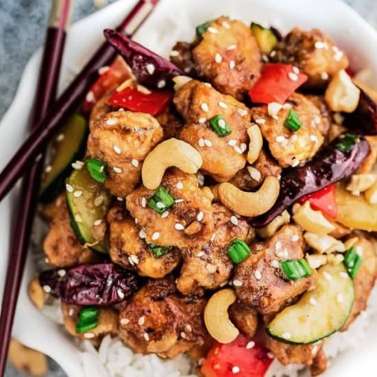 Instant Pot Kung Pow Chicken