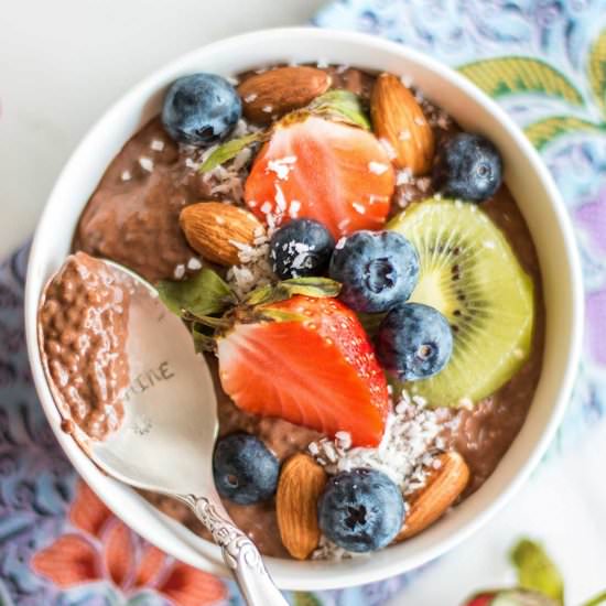 Chocolate Chia Pudding
