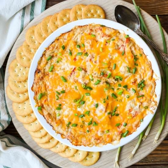 Hot Crab Dip with Peppadew Peppers