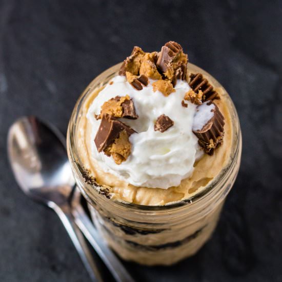 Peanut Butter Mousse Parfaits
