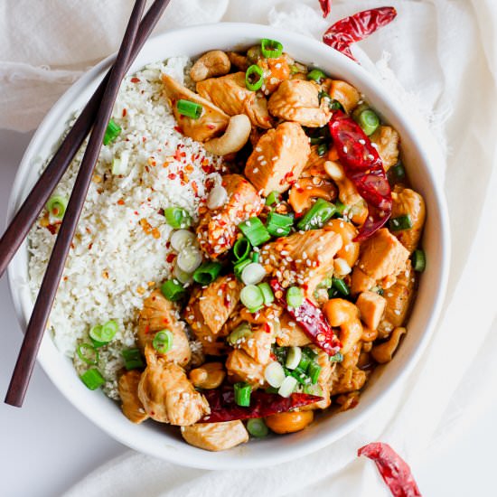 Whole30 Kung Pao Chicken