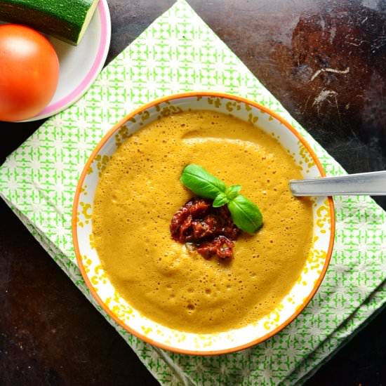 Tomato Zucchini Soup