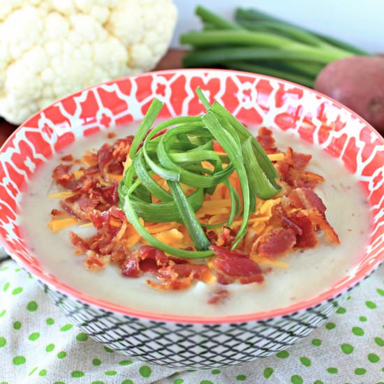 Cauliflower Loaded Potato Chowder