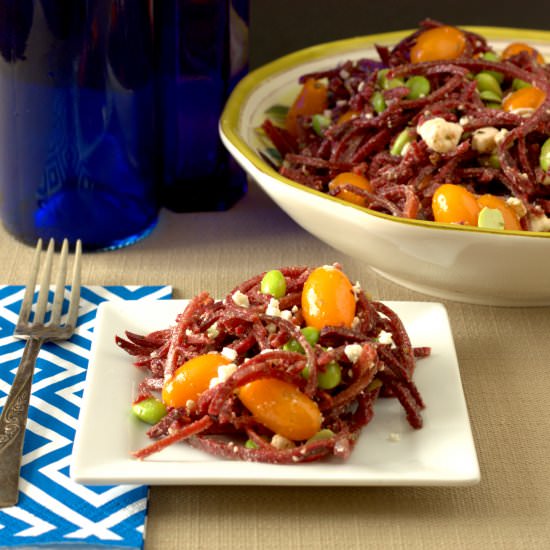Ultimate Beet Spiral Salad