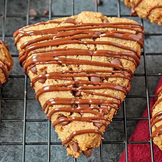 Paleo Chocolate Chip Scones