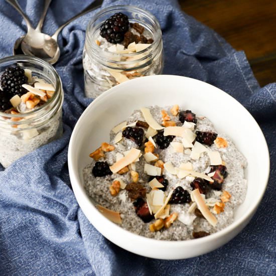 Coconut Vanilla Chia Pudding