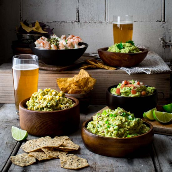 Guacamole 5 ways