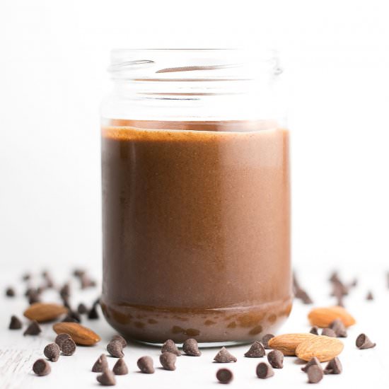 Easy Dark Chocolate Almond Butter