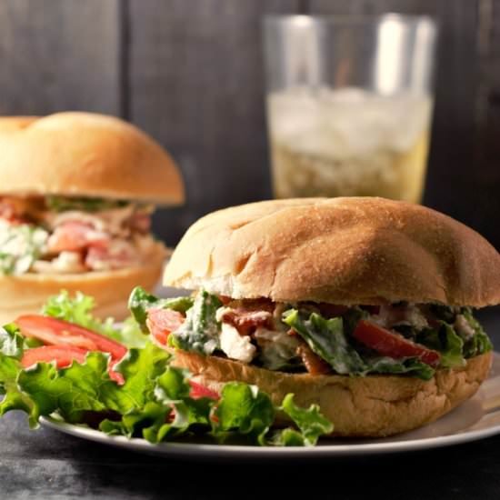 BLT Chicken Salad Sandwiches