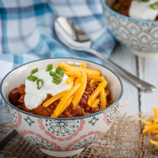 Slow Cooker Chili