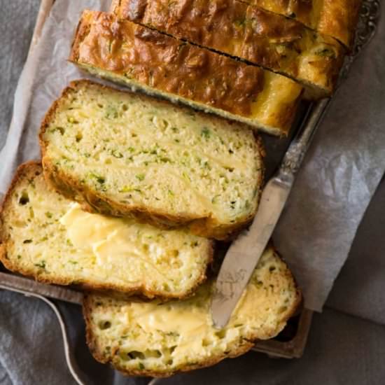 Cheesy Zucchini Bread