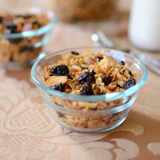 Coconut Almond Granola