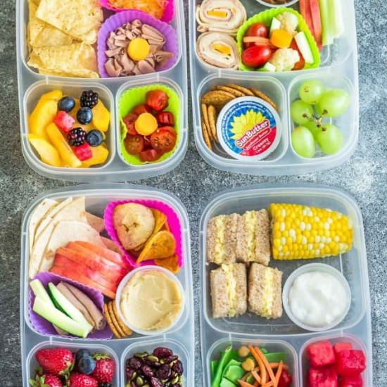 8 Healthy & Easy School Lunches