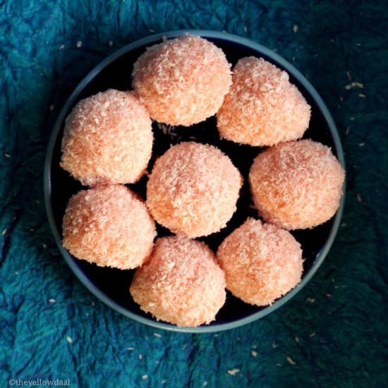 Rose Coconut Truffles