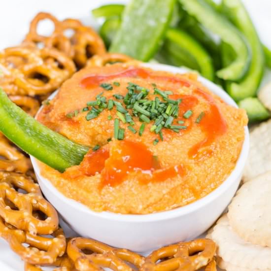 Healthy Buffalo Hummus