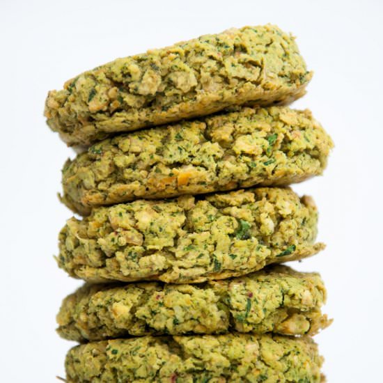 Spinach Falafel (v,gf)