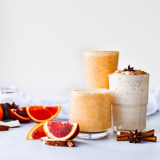 Winter Smoothies Two Ways