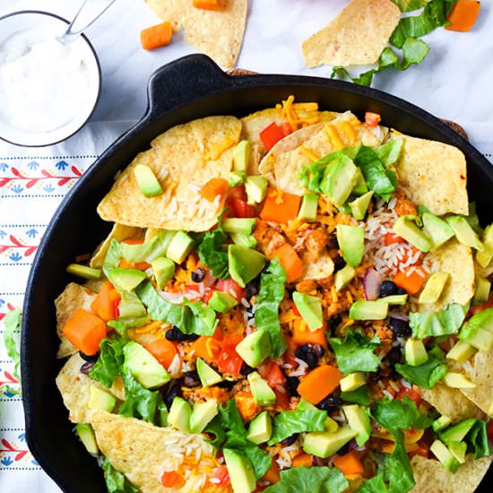 Loaded Vegan Nachos