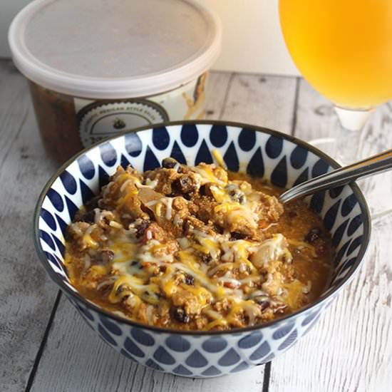 Easy Black Bean Turkey Chili