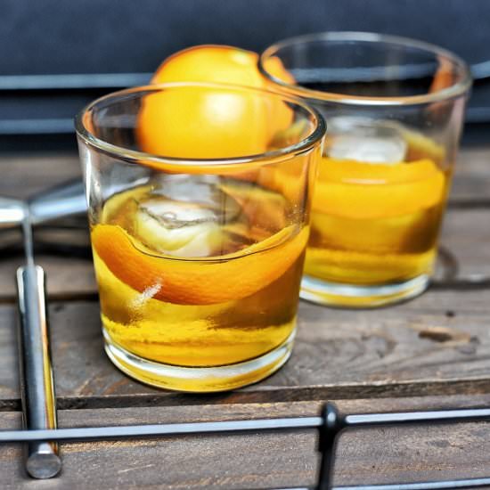 Double Old Fashioned Cocktail