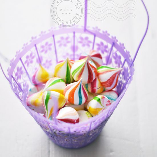 Colorful Meringues