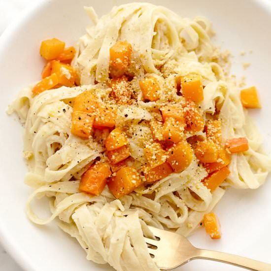 Vegan Fettuccine Alfredo