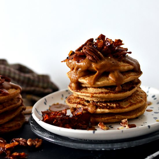 Maple “Bacon” Buttermilk Pancakes