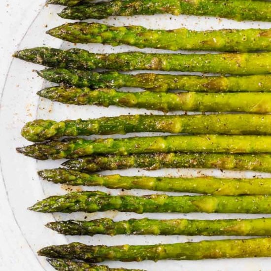 Sweet Onion Roasted Asparagus