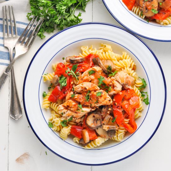 Instant Pot Chicken with Peppers