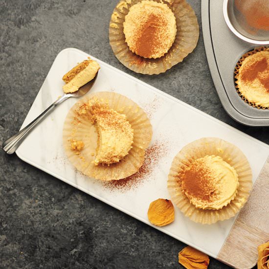No-Bake Pumpkin Cheesecake Cups