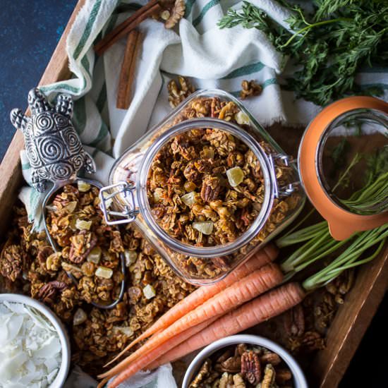 Carrot Cake Granola