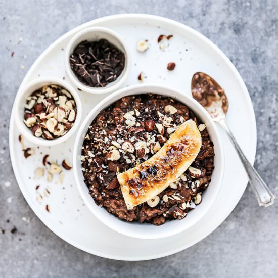 Mocha Hazelnut Oatmeal
