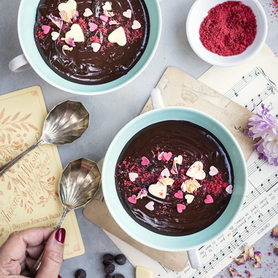 Chocolate soup