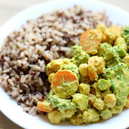 Coconut Yogurt & Chickpea Curry