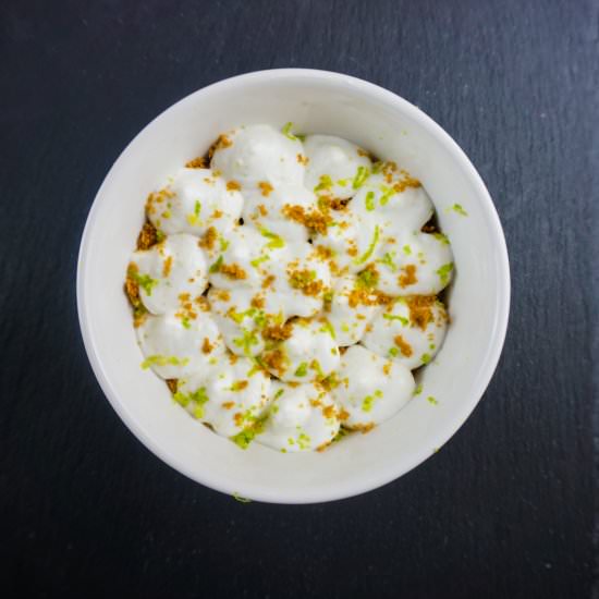 Coconut & Lime Syllabub