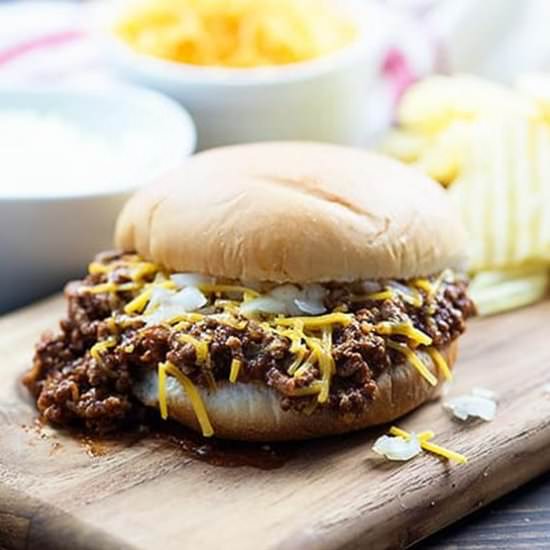 chili sloppy joes