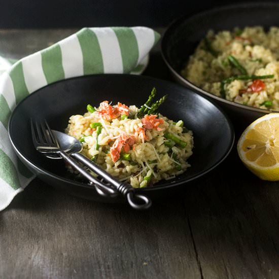 Smoked Salmon Risotto