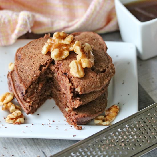 Low Carb Chocolate Pancakes
